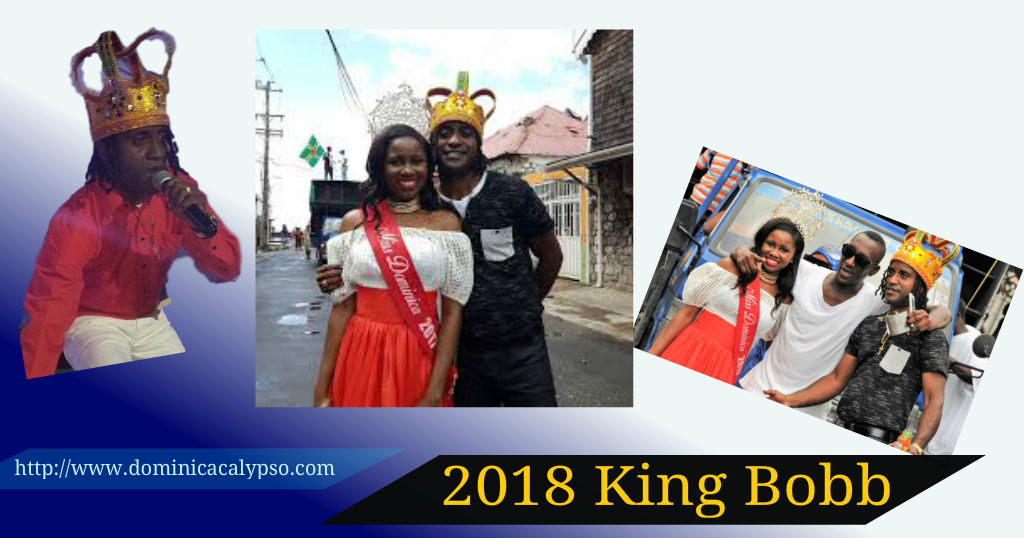 Carnival King 2018 De Bobb in waiting